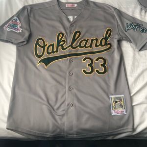Jose Canseco Oakland Athletics Baseball Jersey